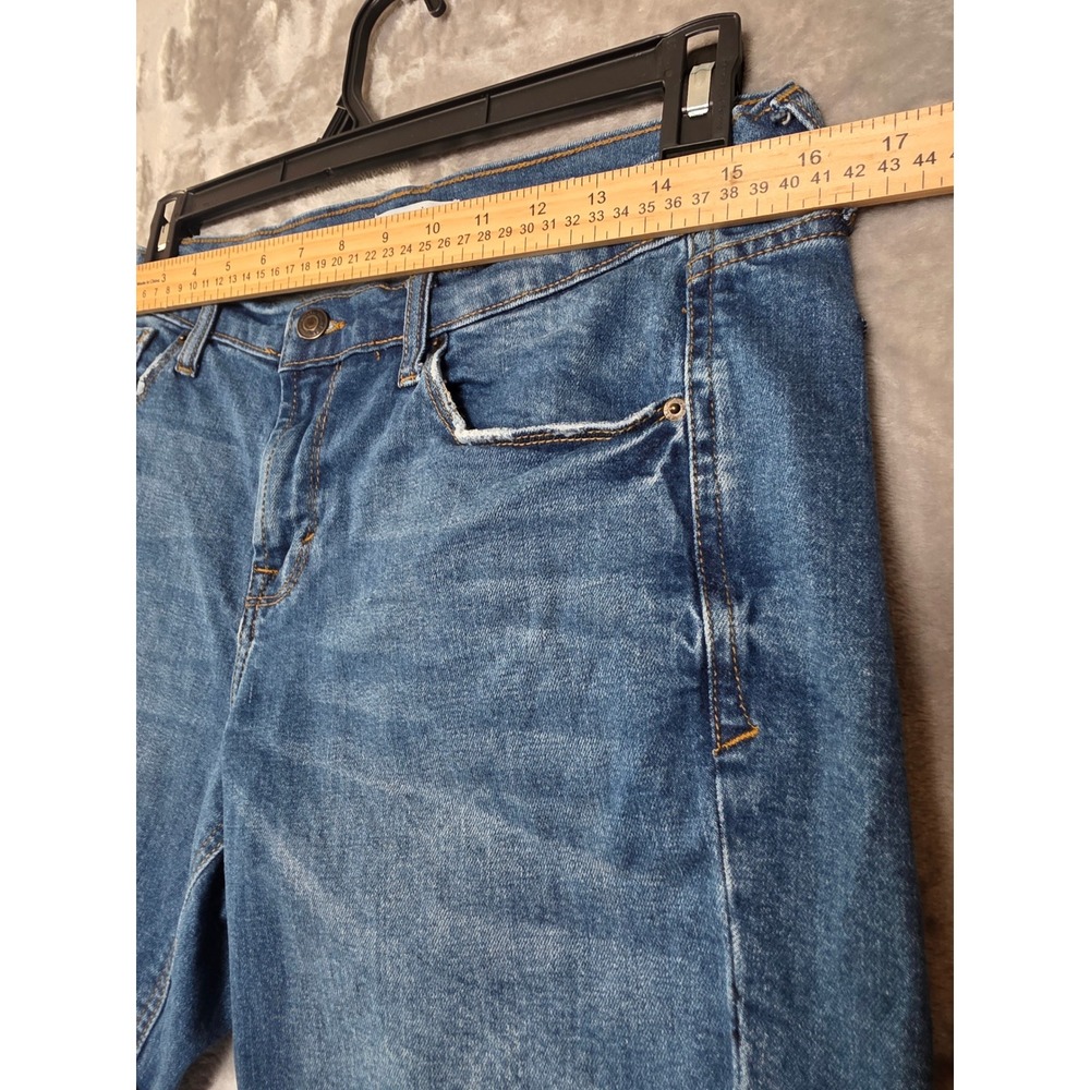 Kensie Jeans The Short Womens Blue Denim Bermuda Shorts Size 8/29 Medium Wash - Picture 4 of 7